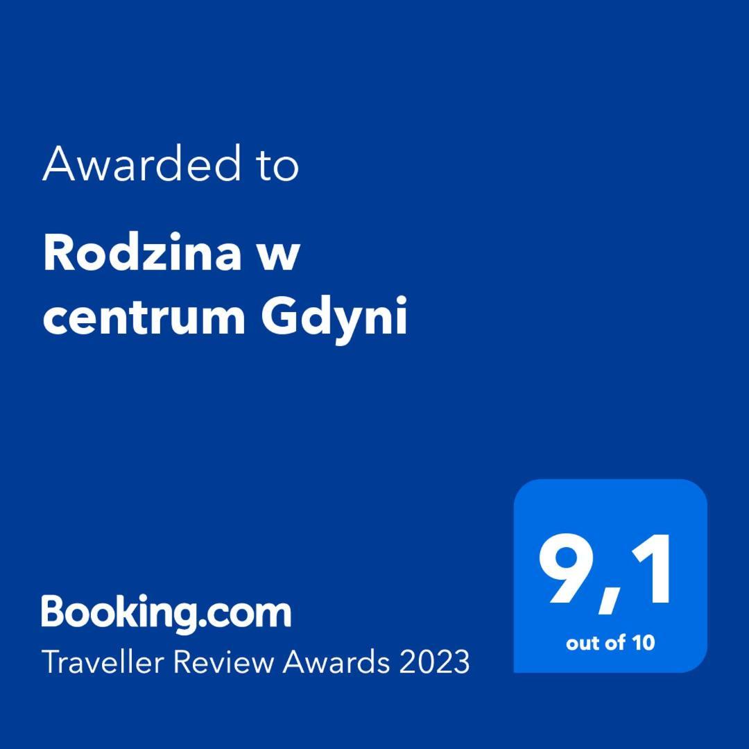 Rodzina W Centrum Gdyni Appartement Gdynia Buitenkant foto